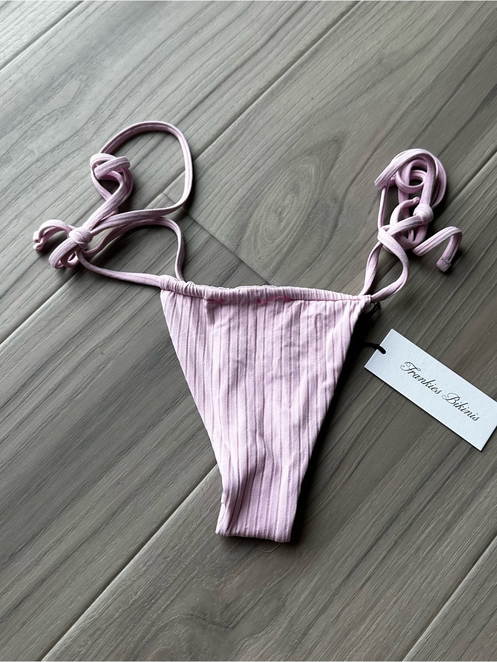 Frankie’s Bikinis Tia Ribbed Bikini Bottoms